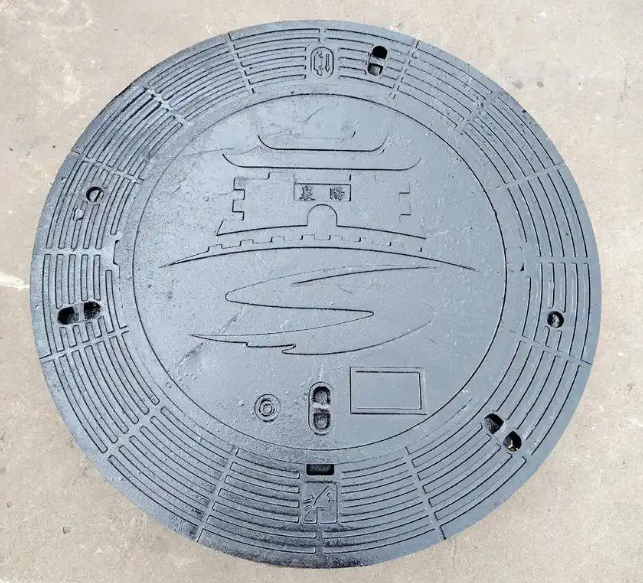 和田球墨铸铁井盖定制款展示